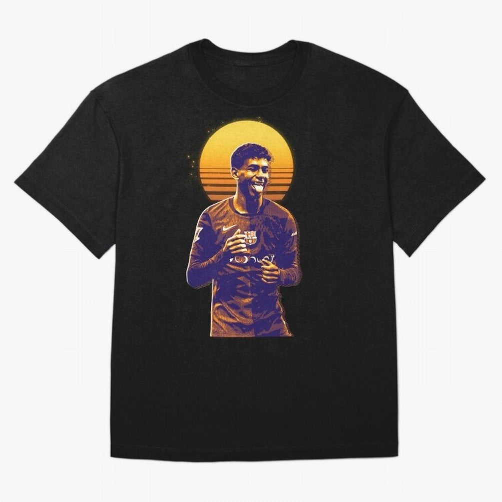 Yamal Lamine fcb club Oversized T-Shirt Make Your Look Match Match Day Hype around FIFA World Cup 2026 USA Canada Mexico, Neymar, England, Football Festival Excitement, Trophy Ambitions, Country Rivalries and Star Player Buzz; Made for Collectors