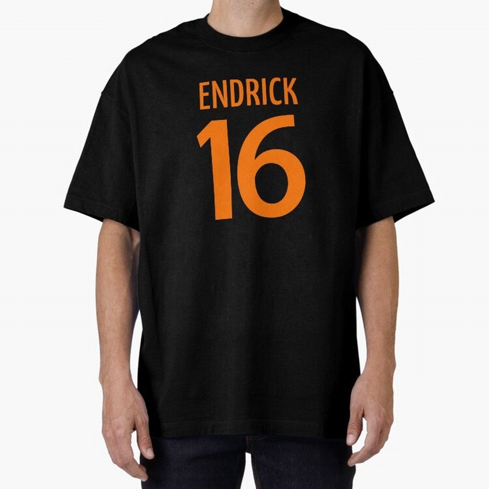 Football Player #16 | Soccer Sports (Orange Design) Classic T-Shirt Join Supporters Worldwide for Match Day Hype around FIFA World Cup 2026 Group Stage, Cristiano Ronaldo, Haaland and CR7, Argentina, France and Brazil, Goal Celebration Energy,