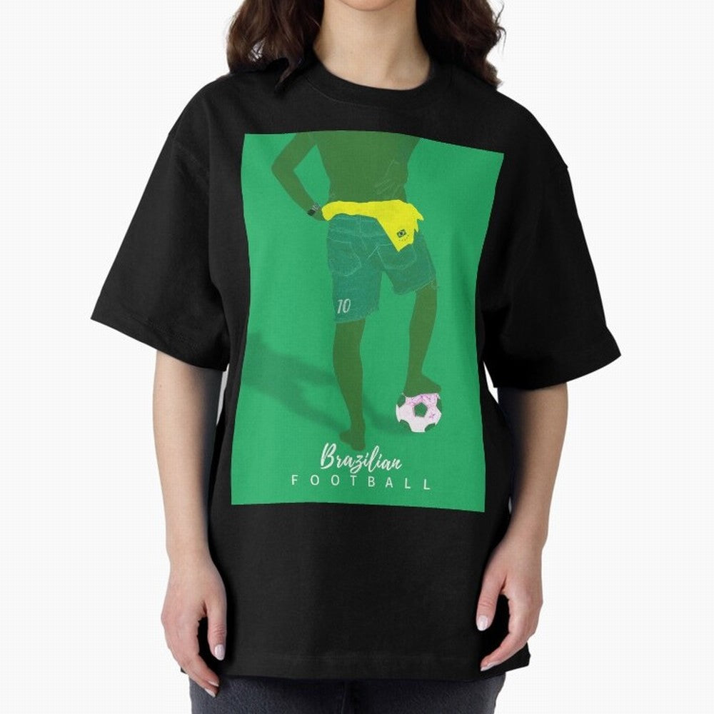Brazilian Football Tribute Classic T-Shirt Bring Supporter Culture to Match Day Hype around FIFA World Cup 2026, CR7 and Messi, Germany, Worldwide Fan Energy, Dramatic Goals, Stadium Lights and Championship Celebrations; Ideal for Passionate Fans