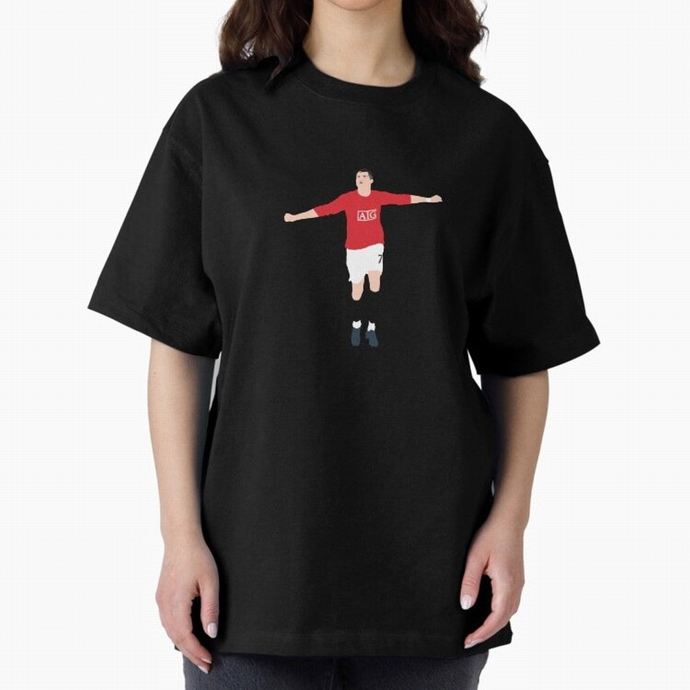 Vintage Cristiano Ronaldo Oversized T-Shirt Bring Home FIFA World Cup 2026 Group Stage for Fans of Haaland and Argentina and Brazil, Bringing Sports Nostalgia, International Competition, Famous Players and Unforgettable Victories; Created for Match