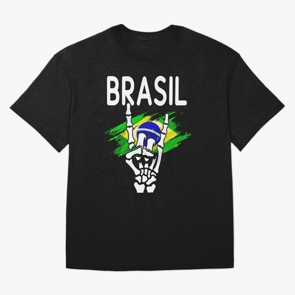Brasil Classic T-Shirt Show Championship Spirit for FIFA World Cup 2026 Group Stage Built around CR7 and Messi, Argentina Energy, Stadium Chants, National Pride, Trophy Dreams and Unforgettable Football Memories; Made for Die Hard Supporters,