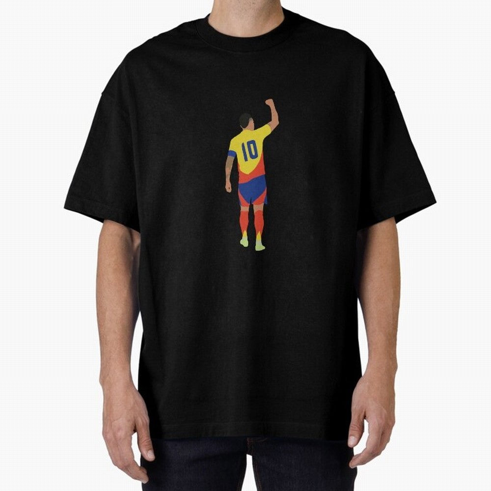 James Rodr¨ªguez Colombia Captain Classic T-Shirt Join the Global Buzz around the FIFA World Cup 2026 Journey through Cristiano Ronaldo Highlights, Portugal Pride, Retro Football Energy, Iconic Rivalries, Trophy Chase Drama and Stadium Atmosphere;