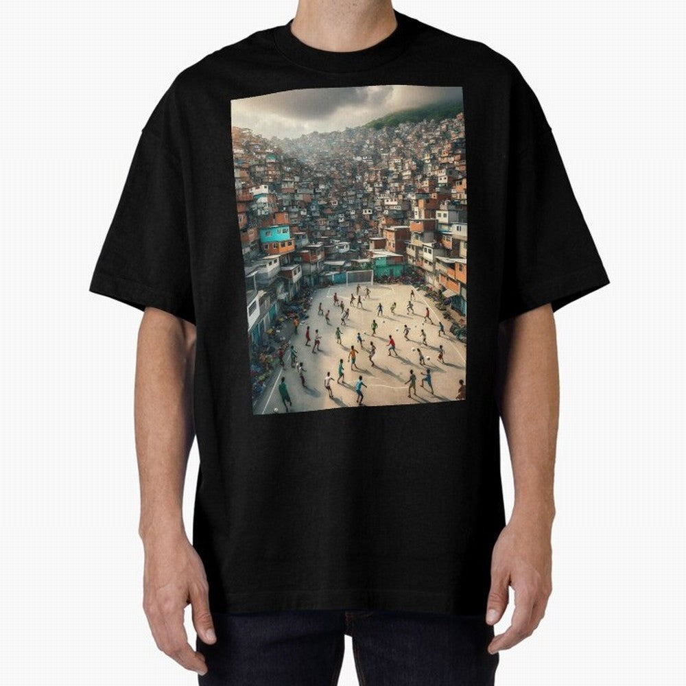 Favela Happiness Classic T-Shirt Make Your Look Match Global Football Passion for FIFA World Cup 2026 USA Canada Mexico, Centered on Haaland and Mbappe, Netherlands, Fan Favorite Moments, National Team Passion, Big Match Drama and Soccer History;