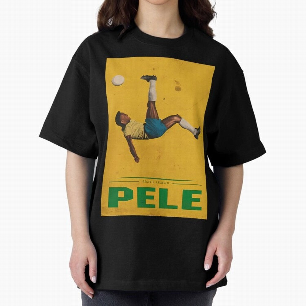 Pele Art Essential T-Shirt Get Ready for Match Day Hype around FIFA World Cup 2026 Group Stage, Mbappe and Neymar, France and Portugal, Vintage Soccer Flavor, Modern Football Stars, National Flags and Final Night Emotion; Perfect for People Who