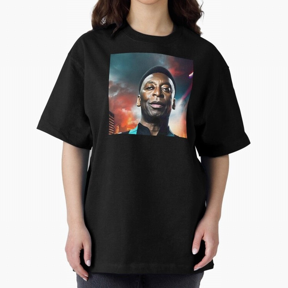 Pele Classic T-Shirt Elevate Global Football Passion for FIFA World Cup 2026 USA Canada Mexico, Centered on Haaland, France and Portugal, Vintage Soccer Flavor, Modern Football Stars, National Flags and Final Night Emotion; Made for Die Hard