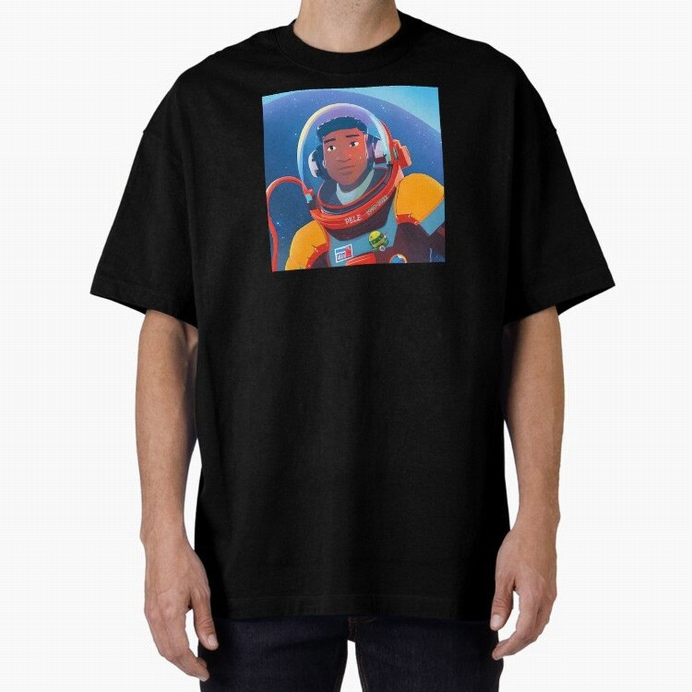 Pele in space looking game Classic T-Shirt Celebrate Football Heritage in FIFA World Cup 2026 USA Canada Mexico for Fans of Neymar, Haaland and Cristiano Ronaldo and Brazil, Bringing Soccer Culture, Superstar Moments, National Team Dreams and