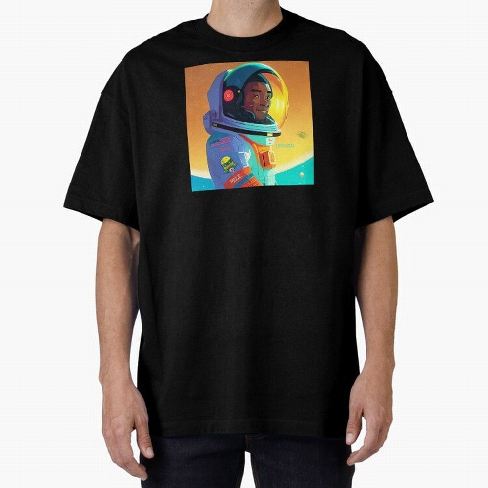 Pele in space looking game Classic T-Shirt Feel the Trophy Chase of Match Day Hype around FIFA World Cup 2026 USA Canada Mexico, Messi, Neymar and Mbappe, Argentina, France and Brazil, Football Passion, Legendary Performances, Festival Vibes and