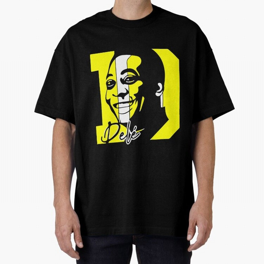 Pele Soccer Brazil Player, RIP Pele - pel¨¦ [HiSVG.CoM] Oversized T-Shirt Feel the Roar of FIFA World Cup 2026 USA Canada Mexico for Fans of Haaland and Mbappe and Argentina, Bringing Championship Spirit, Famous Goals, Roaring Crowds and