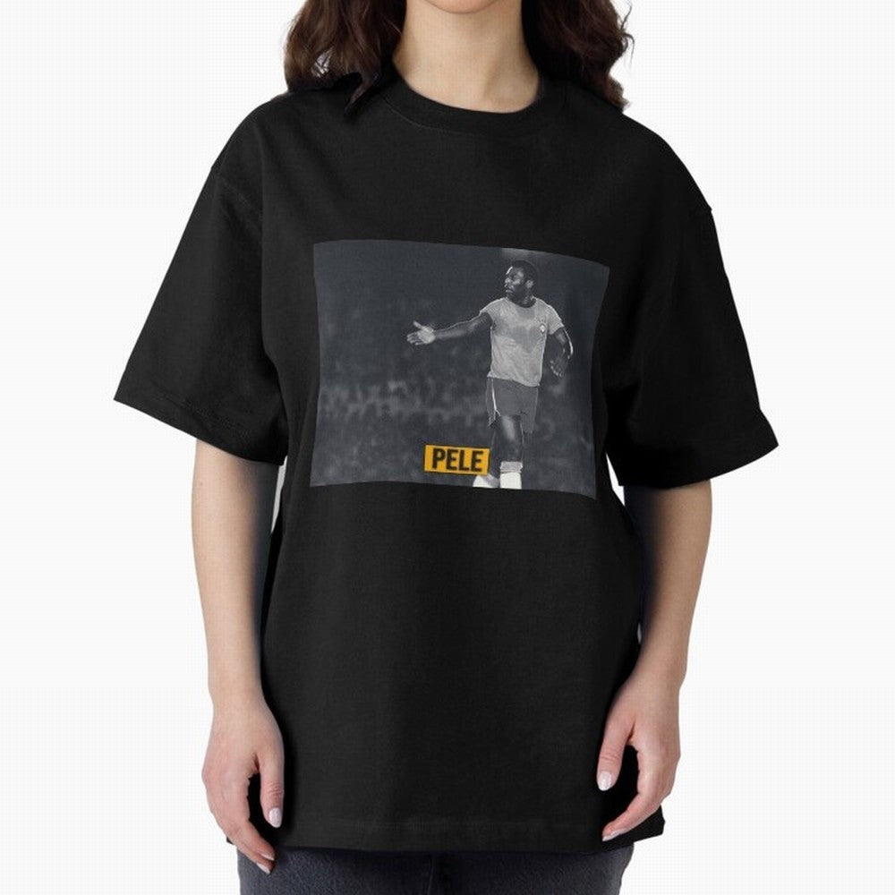Pele Brazil Player Classic T-Shirt Share Global Football Passion for FIFA World Cup 2026 USA Canada Mexico, Driven by Haaland, Netherlands, Championship Spirit, Famous Goals, Roaring Crowds and International Football Unity; Perfect for Supporters