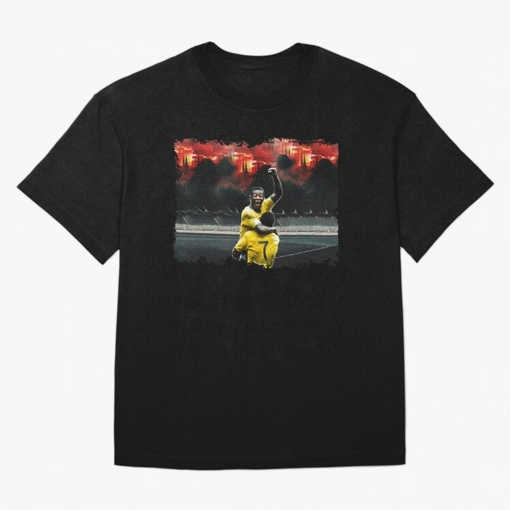 Pele 8K Classic T-Shirt Show Championship Spirit for FIFA World Cup 2026 Group Stage Built around CR7 and Messi, Argentina Energy, Stadium Chants, National Pride, Trophy Dreams and Unforgettable Football Memories; Made for Die Hard Supporters,
