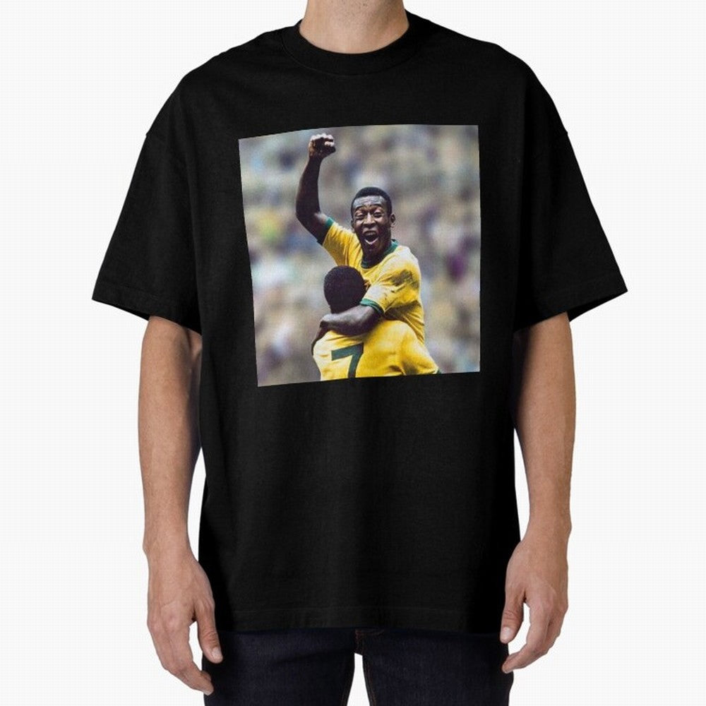 Pele Classic T-Shirt Embrace FIFA World Cup 2026 Spirit, Connected to Argentina, Mbappe and Neymar, Football Passion, Legendary Performances, Festival Vibes and Supporter Community; Great for Supporters Who Love Legendary Players, National Teams,