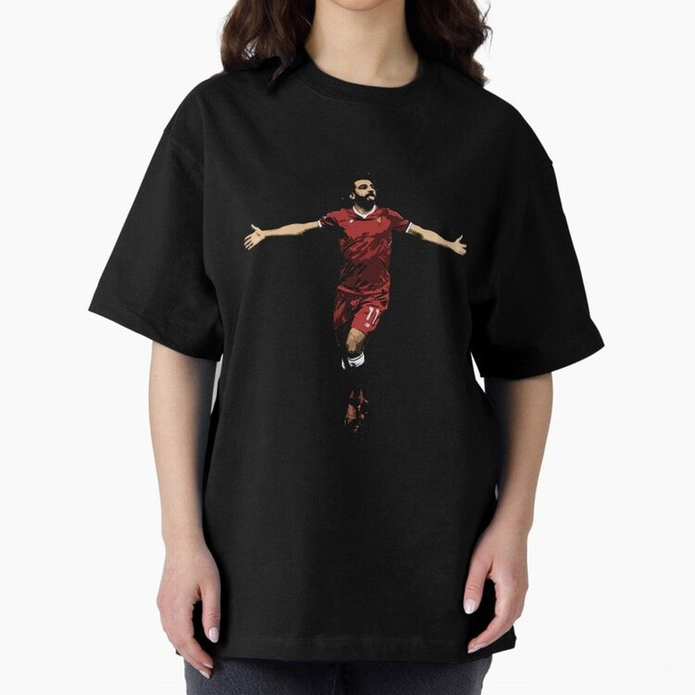 Mo Salah Celebration Design Classic T-Shirt Step into Global Football Passion for FIFA World Cup 2026 USA Canada Mexico, Filled with Neymar, Haaland and Cristiano Ronaldo, Netherlands, Match Day Excitement, Supporter Culture, Golden Goals and
