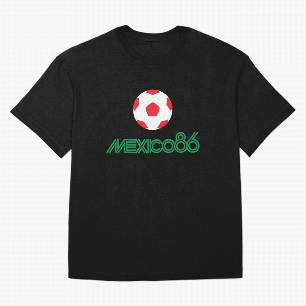 Mexico 86 World Cup Print8 Classic T-Shirt Bring a Vintage Feel to the FIFA World Cup 2026 USA Canada Mexico Journey through Mbappe and Neymar Highlights, Brazil Pride, Football Festival Excitement, Trophy Ambitions, Country Rivalries and Star