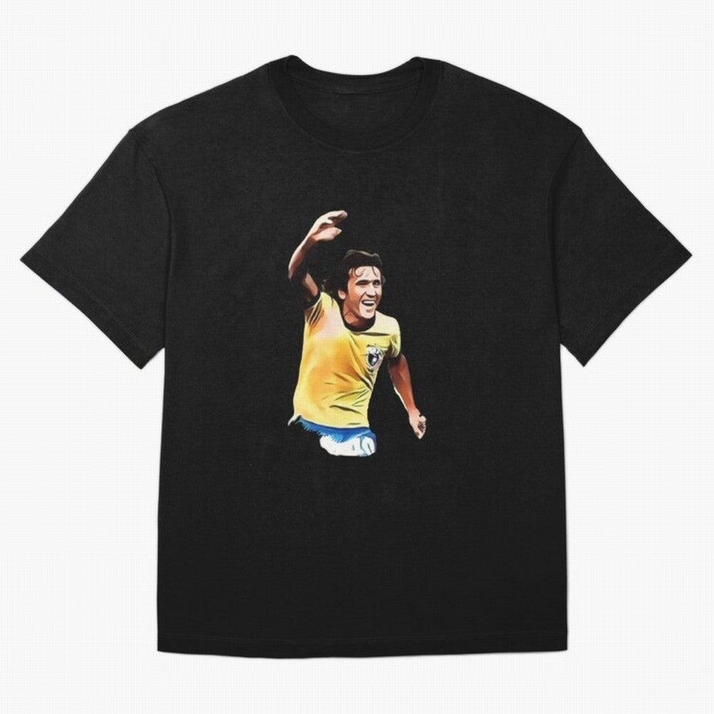 Legends of The Beautiful Game Cartoon Collection Legends Arthur Zico 2 Cartoon Artwork134 Oversized T-Shirt Bring Supporter Culture to FIFA World Cup 2026 USA Canada Mexico for Fans of Neymar and Spain, Bringing Football History, Final Match