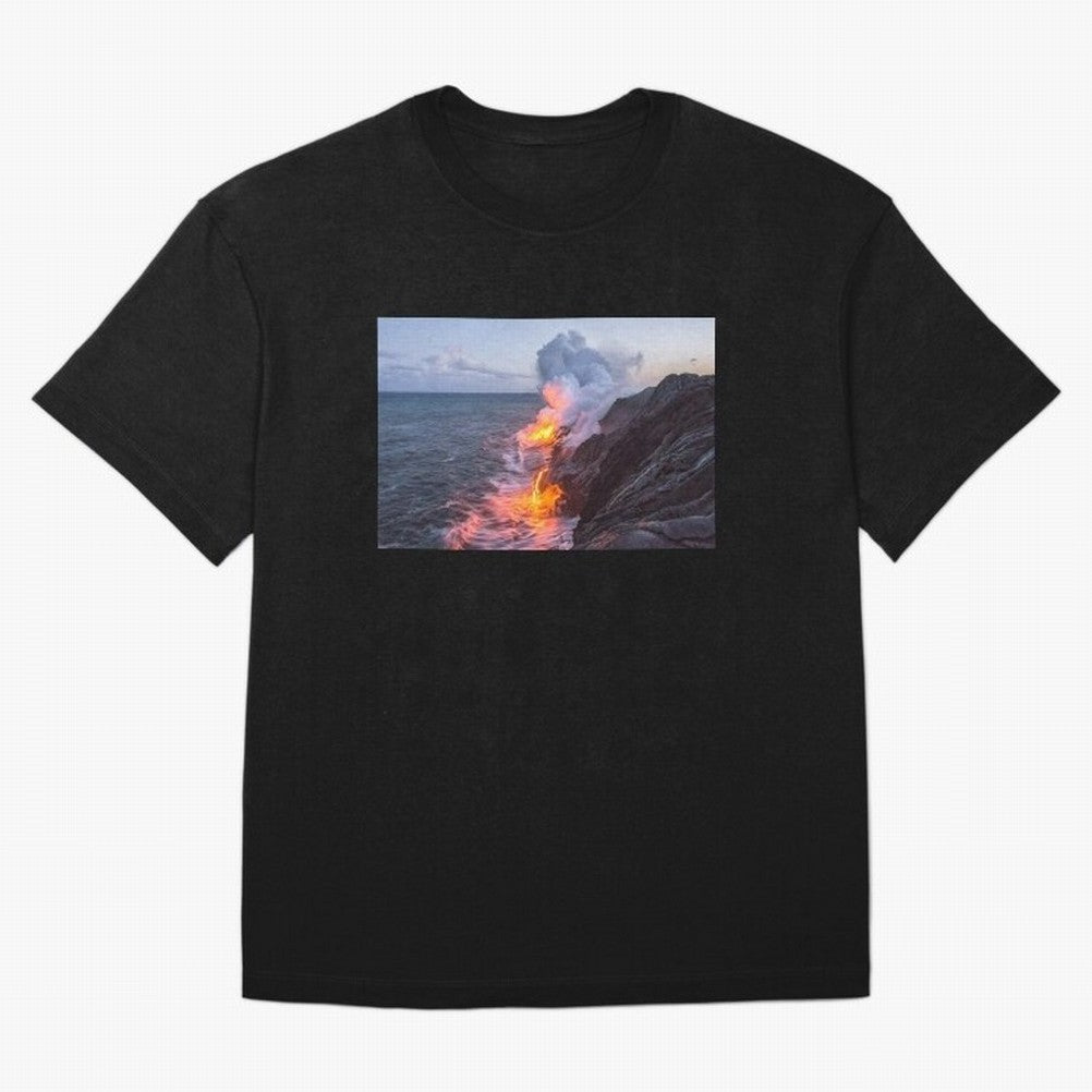 Kilauea Volcano Lava Flow Sea Entry 3 The Big Island Hawaii1 Classic T-Shirt Embrace FIFA World Cup 2026 Group Stage for Fans of Messi and Cristiano Ronaldo and Brazil, Portugal and Argentina, Bringing Stadium Memories, Football Loyalty,