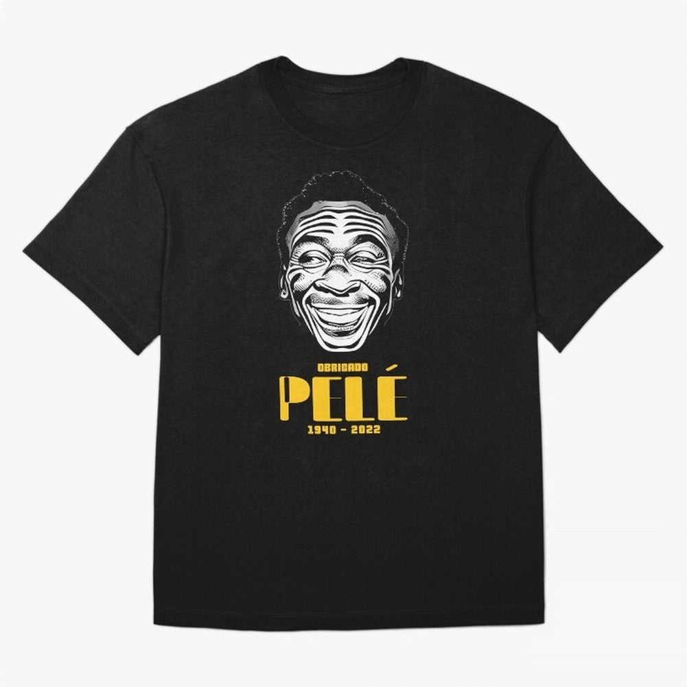 Pel¨¦ O Rei | Obrigado Pel¨¦ Essential T-Shirt Join the Countdown to FIFA World Cup 2026 USA Canada Mexico for Fans of Cristiano Ronaldo and Portugal, Spain and Germany, Bringing Sports Nostalgia, International Competition, Famous Players and
