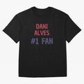 Dani Alves - #1 Fan Essential T-Shirt Celebrate Classic Football Spirit in Global Football Passion for FIFA World Cup 2026 USA Canada Mexico, Celebrating Mbappe and Neymar, Argentina, Game Day Rituals, Football Legends, Country Pride and the Road