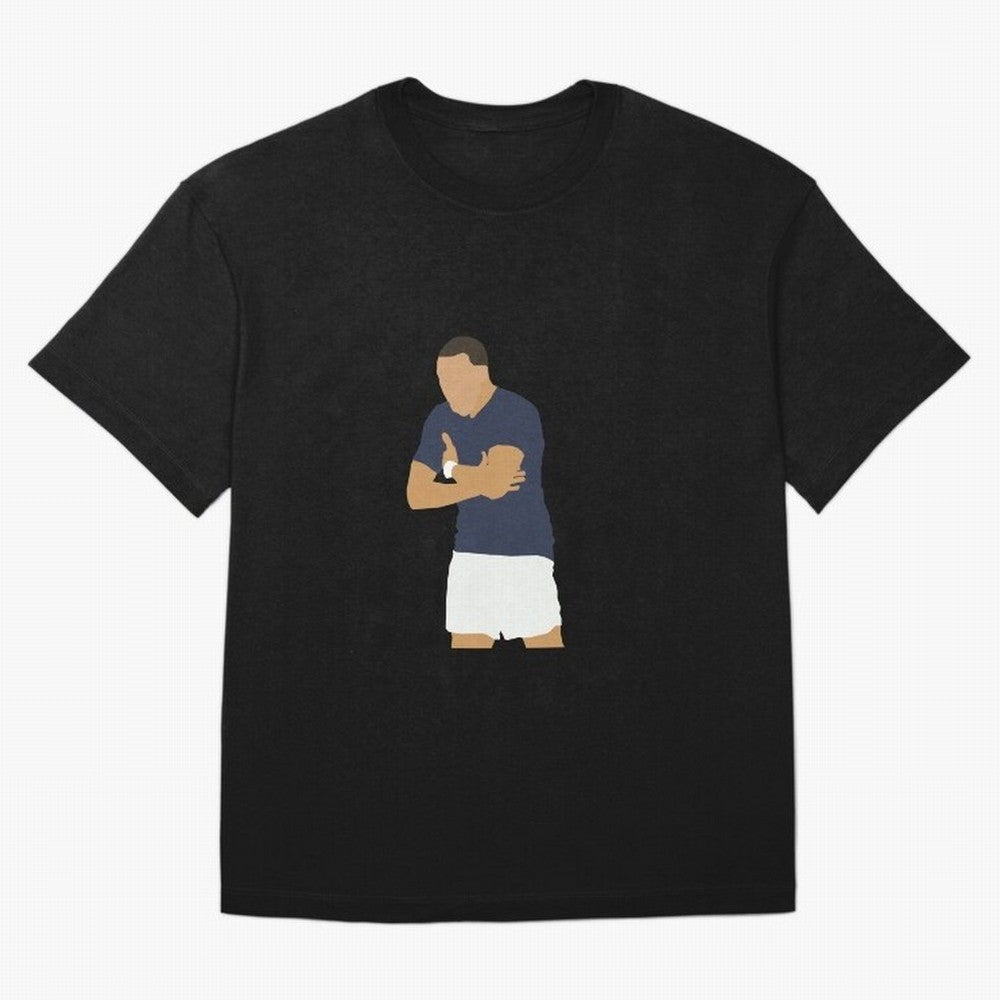mbappe celebration Classic T-Shirt Celebrate the Magic of the FIFA World Cup 2026 Journey through CR7 and Messi Highlights, Brazil Pride, Vintage Soccer Flavor, Modern Football Stars, National Flags and Final Night Emotion; Made for Die Hard