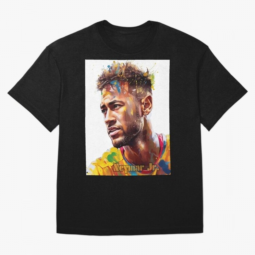Neymar Graphic T-Shirt Follow the Final Road of FIFA World Cup 2026 Group Stage Driven by Messi and Cristiano Ronaldo, England, France and Netherlands Energy, Worldwide Fan Energy, Dramatic Goals, Stadium Lights and Championship Celebrations; Great
