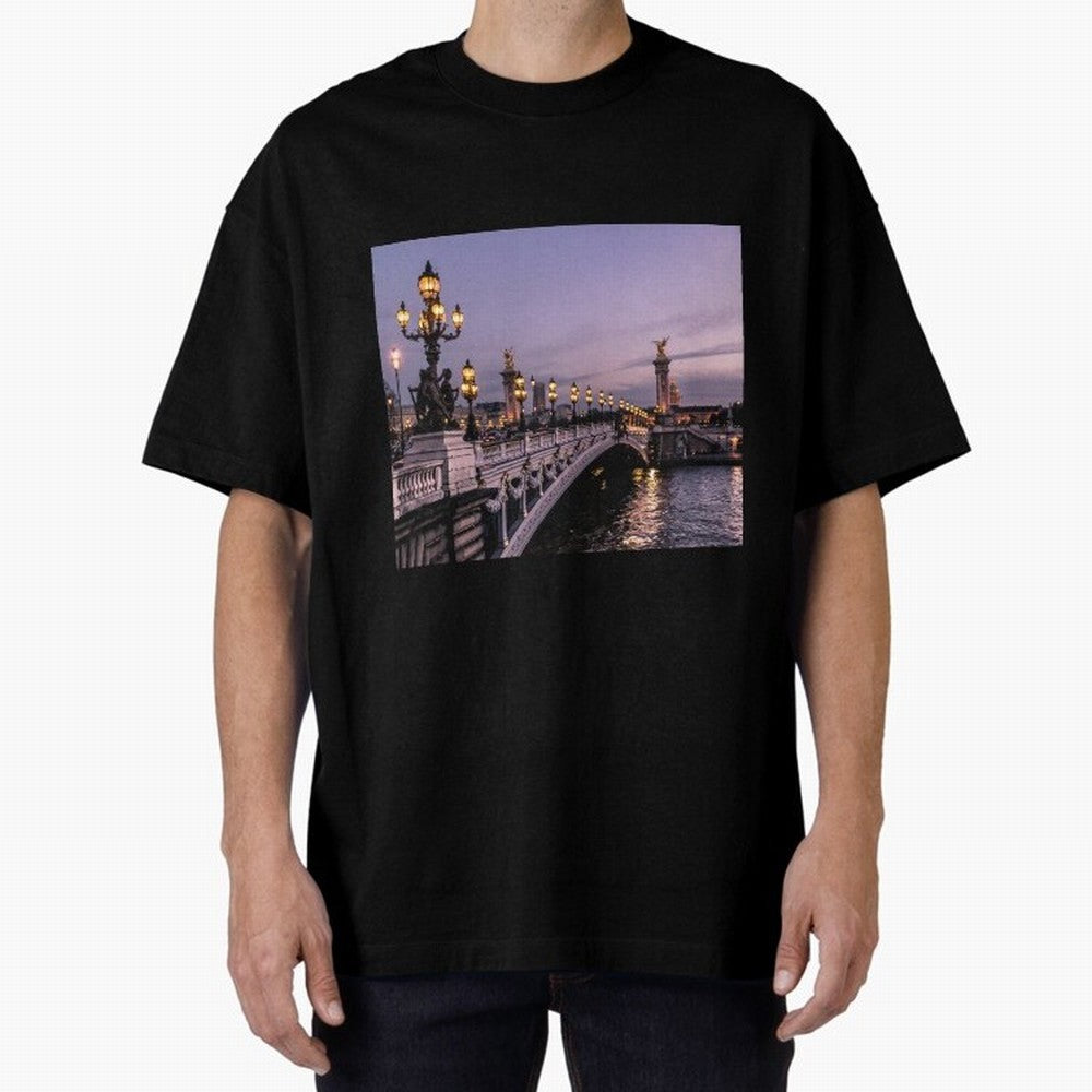 Paris view bridge Premium T-Shirt Share the Excitement of FIFA World Cup 2026 USA Canada Mexico for Fans of Messi and Cristiano Ronaldo and Netherlands, Bringing Football Passion, Legendary Performances, Festival Vibes and Supporter Community;