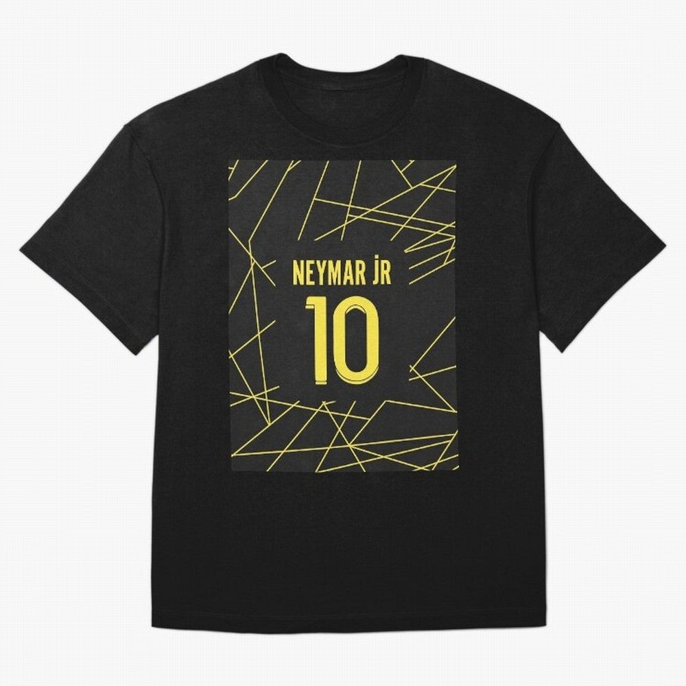 Neymar - Paris 2023 Graphic T-Shirt Make Memories around Global Football Passion for FIFA World Cup 2026 USA Canada Mexico, Centered on Mbappe, Portugal, Vintage Soccer Flavor, Modern Football Stars, National Flags and Final Night Emotion; Perfect