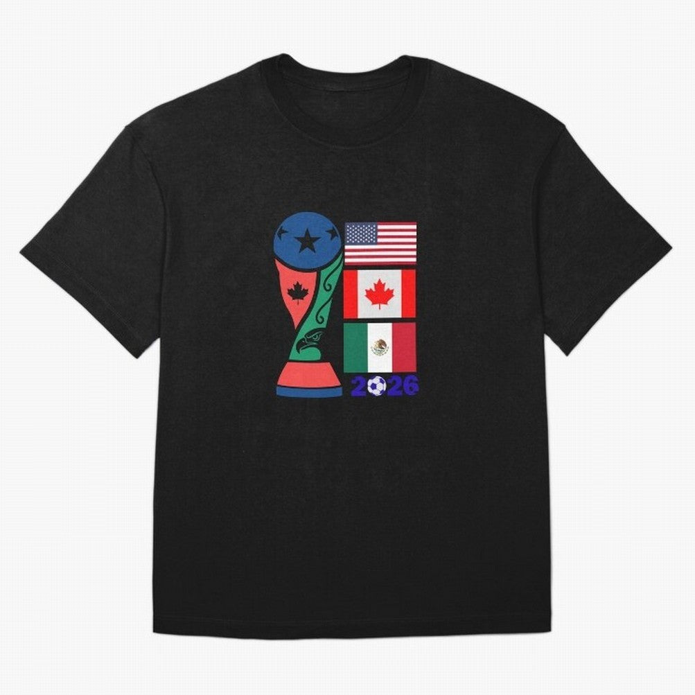 North America Football Unity 2026 Classic T-Shirt Join FIFA World Cup 2026 Group Stage Spirit, Driven by Brazil, Mbappe and Neymar, Tournament Hype, Historic Matchups, Family Viewing Parties and Global Sports Pride; Perfect for People Who Love