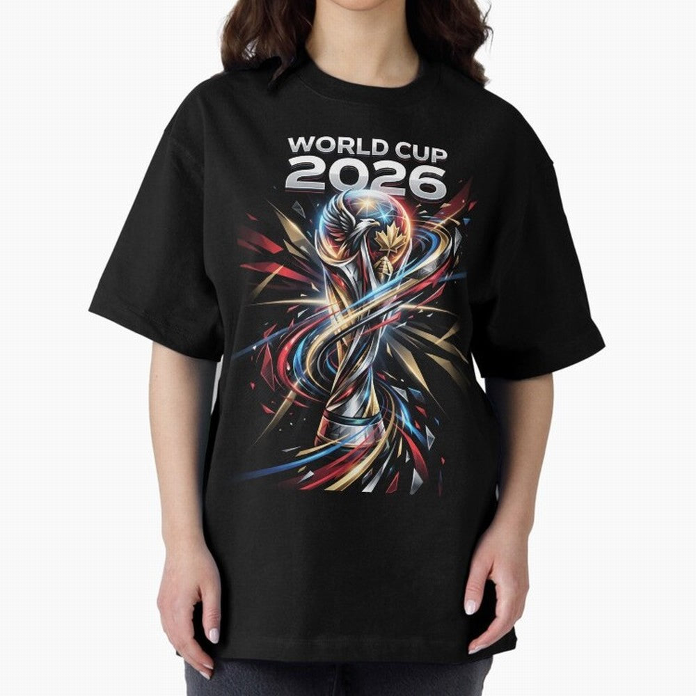 FIFA World Cup 2026 Classic T-Shirt Stand with FIFA World Cup 2026 Group Stage Made for CR7, Brazil, Portugal and Argentina Energy, Football Passion, Legendary Performances, Festival Vibes and Supporter Community; Great for Supporters Who Love
