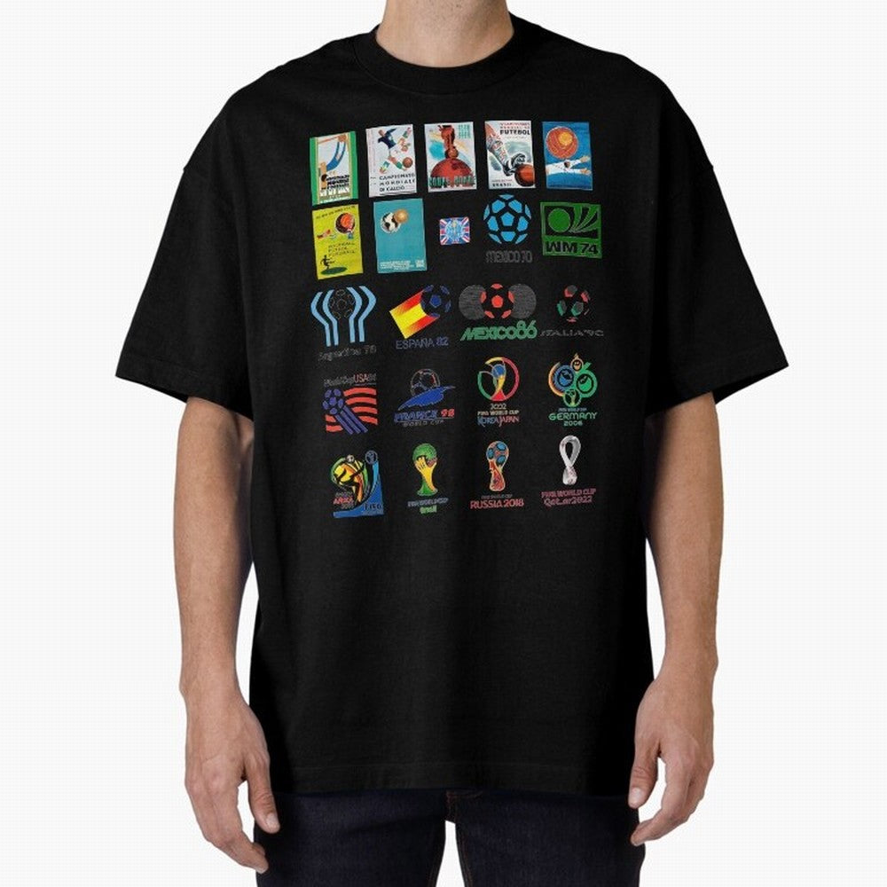 Soccer world logos Classic T-Shirt Fuel Your Fan Pride for Match Day Hype around FIFA World Cup 2026 USA Canada Mexico, Cristiano Ronaldo, England and Germany, Stadium Memories, Football Loyalty, International Chants and Championship Tradition;