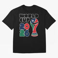 Minimalist Funky World Cup 2026 Design Classic T-Shirt Celebrate Every Goal in FIFA World Cup 2026 for Fans of Neymar, Haaland and Cristiano Ronaldo and Brazil, Portugal and Argentina, Bringing Football Festival Excitement, Trophy Ambitions,