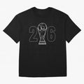 Football 26 Classic T-Shirt Experience FIFA World Cup 2026 Group Stage Inspired by Cristiano Ronaldo, Argentina and Brazil Energy, Vintage Soccer Flavor, Modern Football Stars, National Flags and Final Night Emotion; Perfect for Supporters Who Want