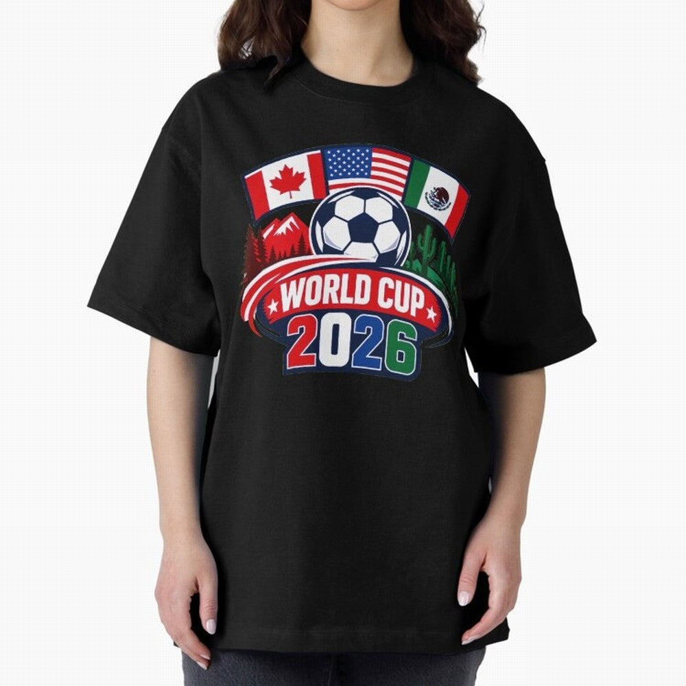 2026 FIFA World Cup Classic T-Shirt Celebrate FIFA World Cup 2026 USA Canada Mexico Highlighting CR7 and Messi, Portugal, Spain and Germany Energy, Supporter Pride, Iconic Celebrations, Legendary Names and Global Match Day Energy; Made for Die Hard