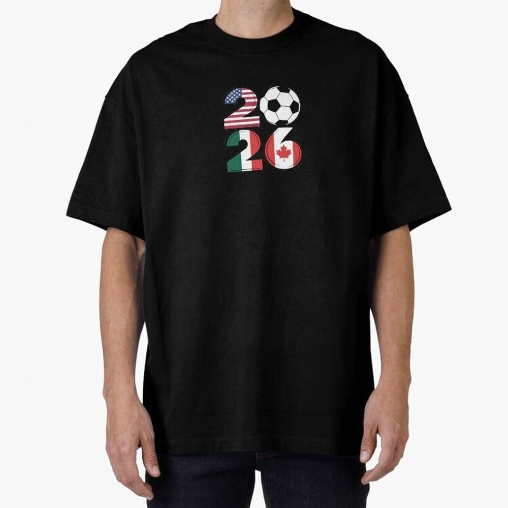 2026 soccer logo Classic T-Shirt Honor Champions and Dreams in FIFA World Cup 2026 Group Stage Spirit, Celebrating Brazil, Portugal and Argentina, Mbappe and Neymar, Supporter Pride, Iconic Celebrations, Legendary Names and Global Match Day Energy;