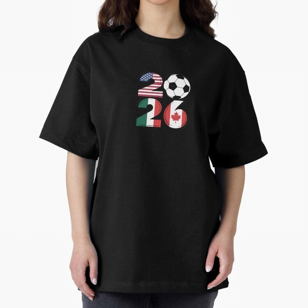 2026 soccer logo Classic T-Shirt Honor Champions and Dreams in FIFA World Cup 2026 Group Stage Spirit, Celebrating Brazil, Portugal and Argentina, Mbappe and Neymar, Supporter Pride, Iconic Celebrations, Legendary Names and Global Match Day Energy;