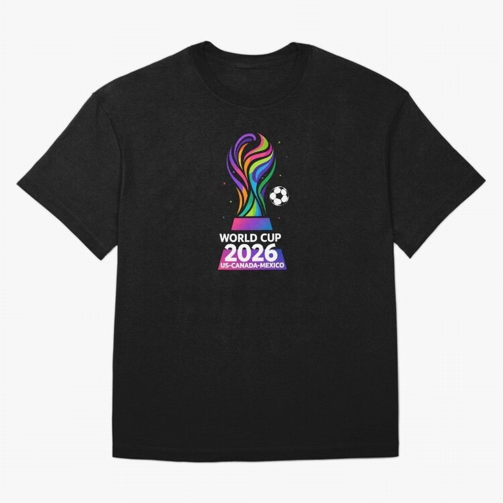 World Cup 2026 US-Canada-Mexico Soccer Trophy Classic T-Shirt Mark Match Day Hype around FIFA World Cup 2026 USA Canada Mexico, Neymar, Haaland and Cristiano Ronaldo, Netherlands, Stadium Chants, National Pride, Trophy Dreams and Unforgettable