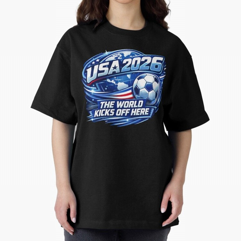 World Cup 2026 Classic T-Shirt Honor Football Greatness during Global Football Passion for FIFA World Cup 2026, Highlighting CR7, Germany, Football History, Final Match Energy, Crowd Noise and Once in a Lifetime Moments; Made for Die Hard