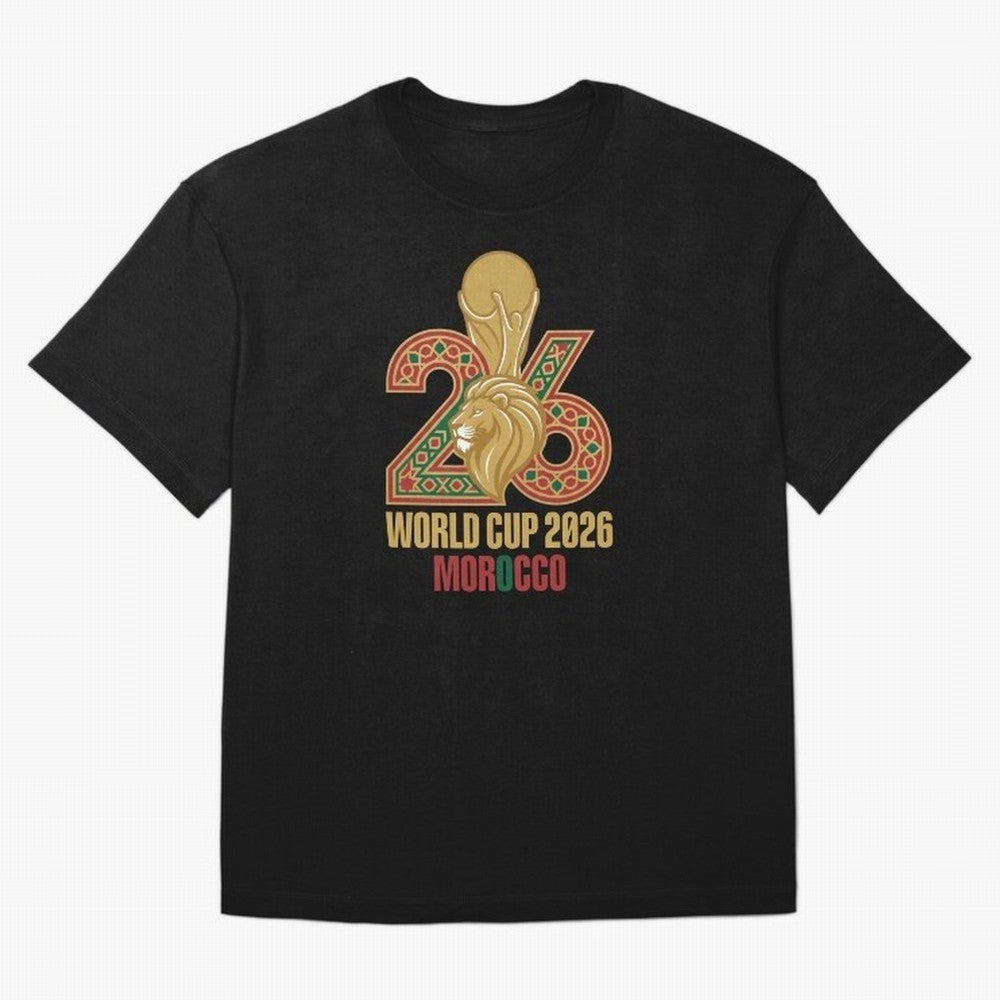 Copy of WORLD CUP 2026 MOROCCO Classic T-Shirt Celebrate Fan Culture around the FIFA World Cup 2026 Group Stage Journey through Mbappe Highlights, England Pride, Football Festival Excitement, Trophy Ambitions, Country Rivalries and Star Player