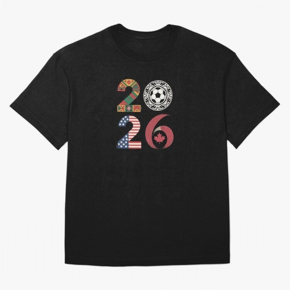 2026 Football Countries Funny Sports Team Classic T-Shirt Unlock FIFA World Cup 2026 USA Canada Mexico for Fans of Haaland and Mbappe and England, France and Netherlands, Bringing Fan Favorite Moments, National Team Passion, Big Match Drama and