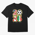 World Cup 2026, Usa Canada Mexico Football Classic T-Shirt Relive the Noise and Pride of the FIFA World Cup 2026 Journey through Cristiano Ronaldo, Haaland and CR7 Highlights, France and Portugal Pride, Goal Celebration Energy, Supporter Heritage,