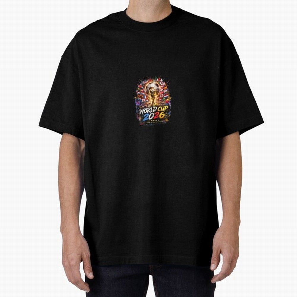 Copy of World Cup 2026 ¨C United Passion ?? | Neon Football Design Classic T-Shirt Fuel Your Fan Pride for FIFA World Cup 2026 USA Canada Mexico Spirit, Driven by England and Germany, Messi, CR7 and Mbappe, Football History, Final Match Energy,