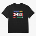 World Cup 2026, World Cup 2026, Soccer Fan Graphic, Football Lover Classic T-Shirt Follow the Final Road of FIFA World Cup 2026 Highlighting Messi, Argentina, France and Brazil Energy, Sports Nostalgia, International Competition, Famous Players and