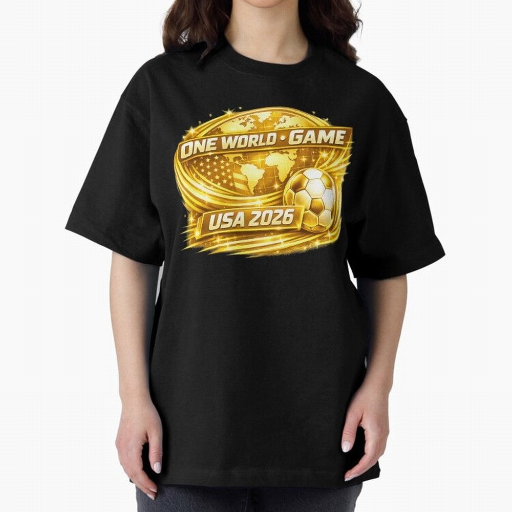 World Cup 2026 Classic T-Shirt Show Your Love for Global Football Passion for FIFA World Cup 2026 Group Stage, Made for Cristiano Ronaldo, France and Portugal, Soccer Culture, Superstar Moments, National Team Dreams and Competitive Fire; Perfect