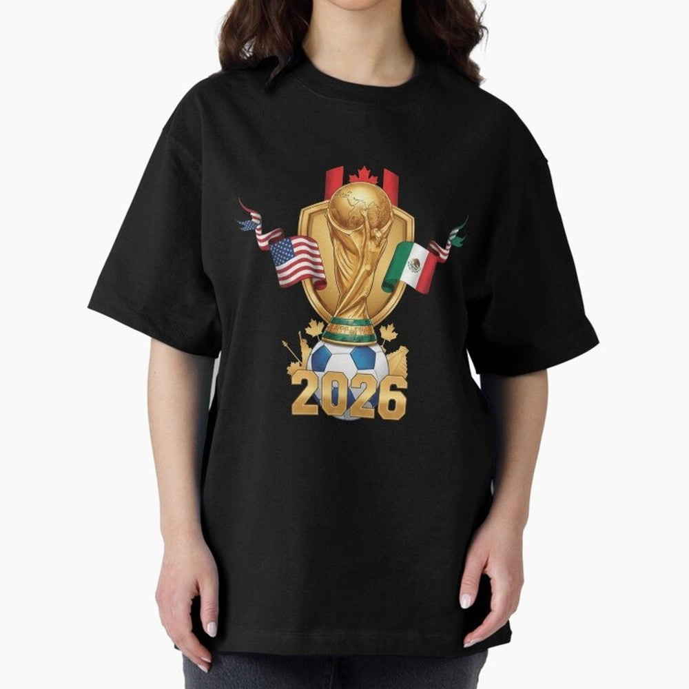Waves of Victory 2026 Classic T-Shirt Follow the Final Road of Match Day Hype around FIFA World Cup 2026, Haaland, Argentina, France and Brazil, Football Passion, Legendary Performances, Festival Vibes and Supporter Community; Great for Watch