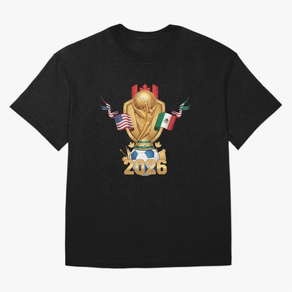 Waves of Victory 2026 Classic T-Shirt Follow the Final Road of Match Day Hype around FIFA World Cup 2026, Haaland, Argentina, France and Brazil, Football Passion, Legendary Performances, Festival Vibes and Supporter Community; Great for Watch