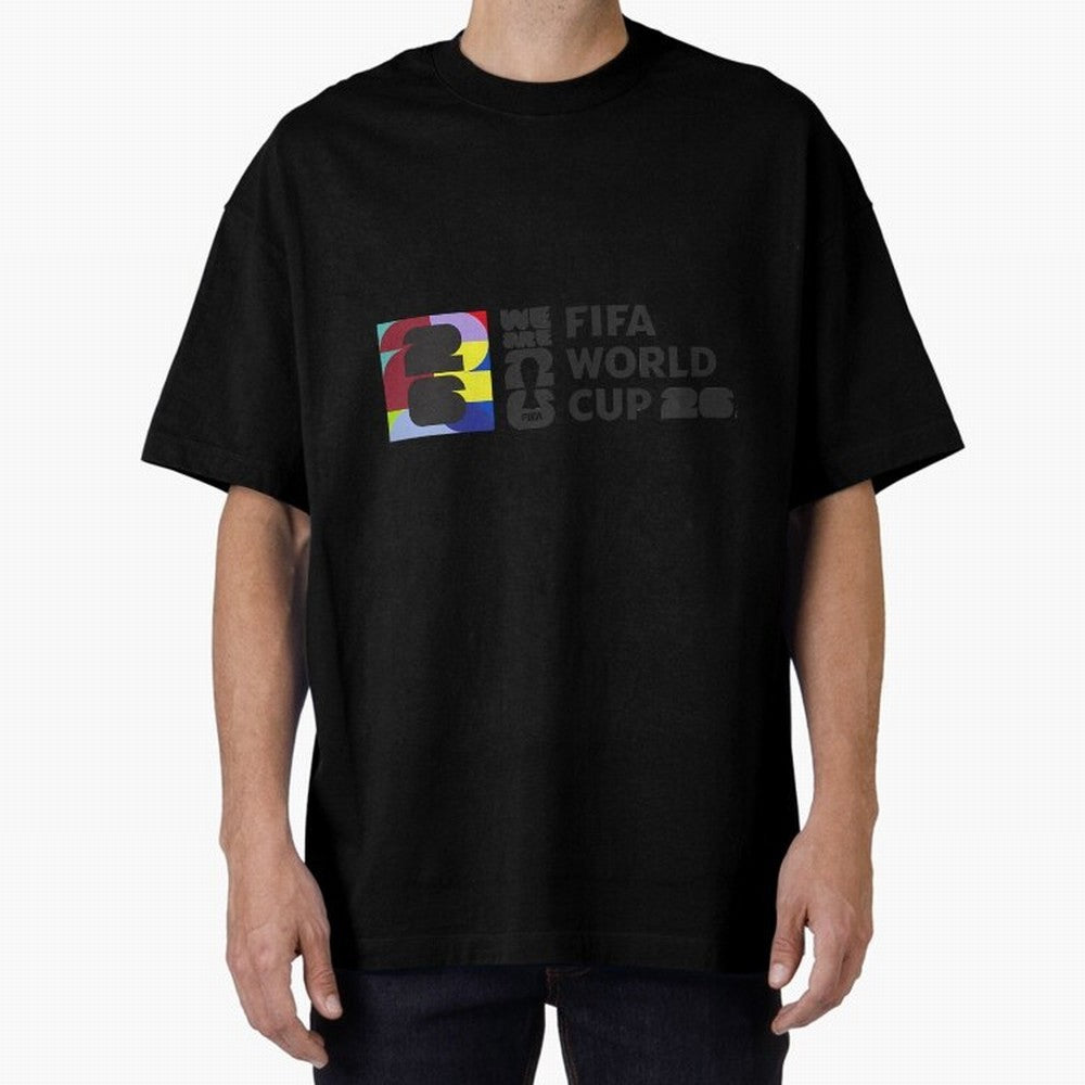 World Cup26 Event Colorblock Classic T-Shirt Celebrate the Stars of FIFA World Cup 2026 USA Canada Mexico Spirit, Centered on Argentina and Brazil, Neymar, Soccer Culture, Superstar Moments, National Team Dreams and Competitive Fire; Perfect for