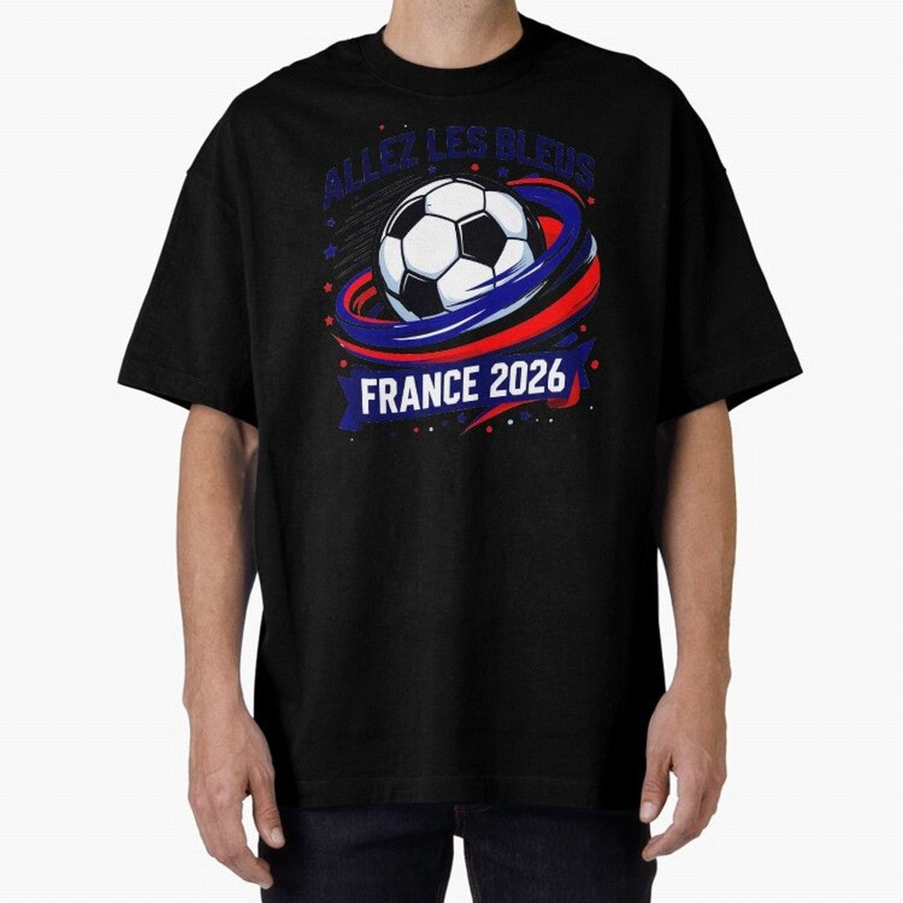 France Fan Art World Cup 2026 Classic T-Shirt Live the Energy of FIFA World Cup 2026 for Fans of CR7 and Messi and England and Germany, Bringing Match Day Excitement, Supporter Culture, Golden Goals and Global Football Passion; Ideal for Fans Who