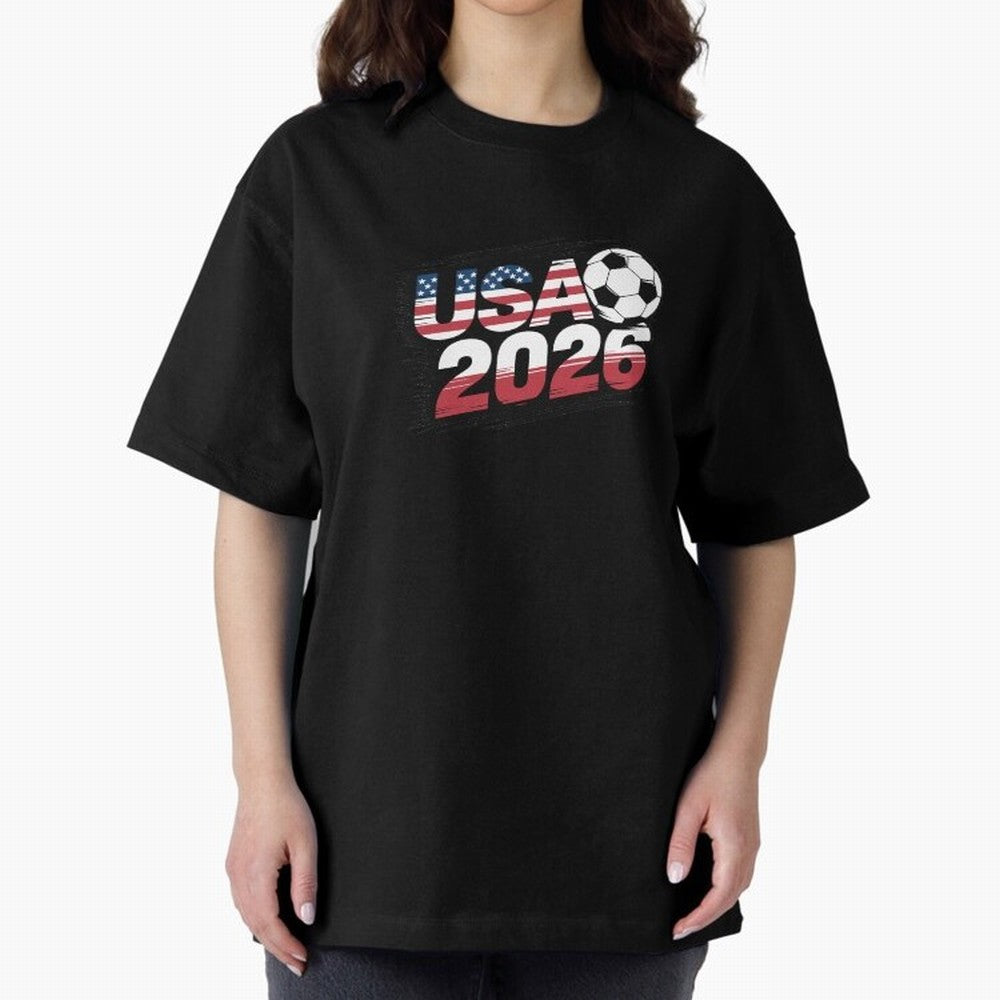 USA 2026 Soccer Classic T-Shirt Celebrate the FIFA World Cup 2026 Group Stage Journey through Haaland Highlights, France Pride, Game Day Rituals, Football Legends, Country Pride and the Road to the Final; Built for Supporters Chasing Trophy Dreams,