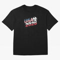 USA 2026 Soccer Classic T-Shirt Celebrate the FIFA World Cup 2026 Group Stage Journey through Haaland Highlights, France Pride, Game Day Rituals, Football Legends, Country Pride and the Road to the Final; Built for Supporters Chasing Trophy Dreams,
