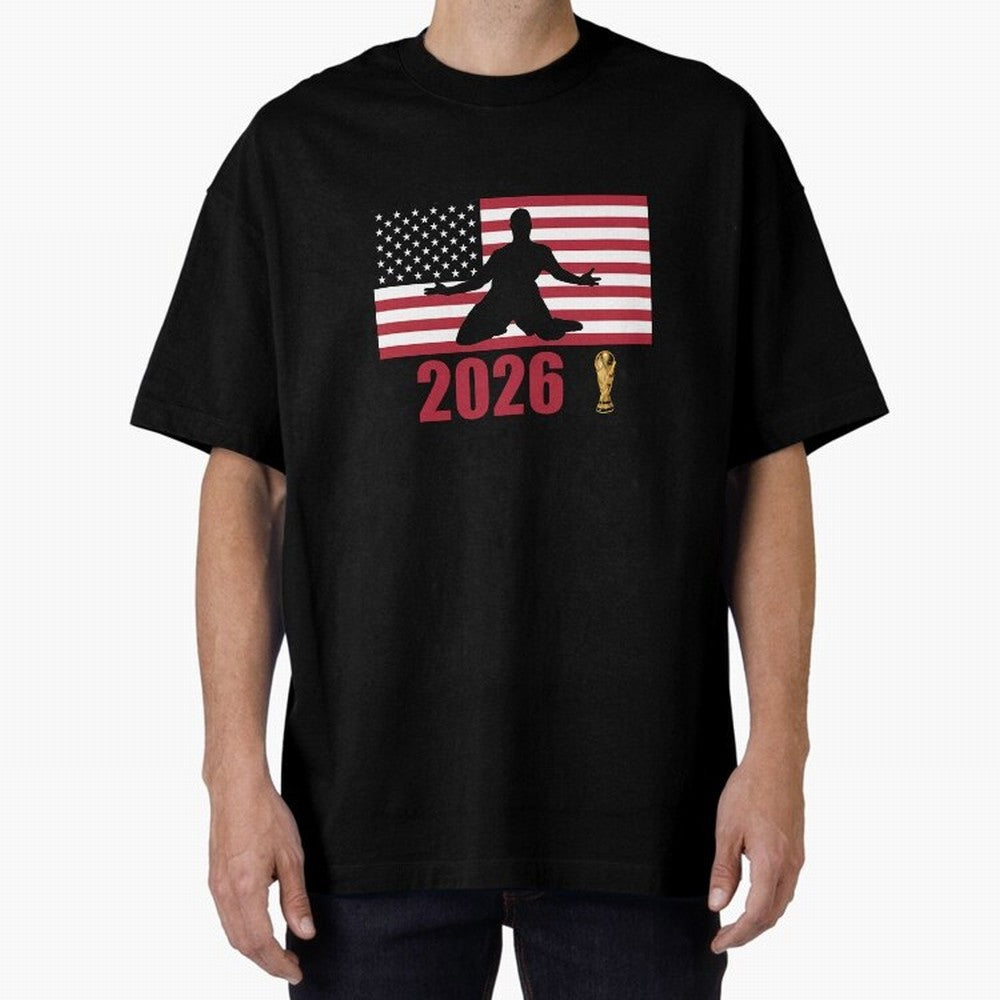 USA World Cup 2026 T-Shirt_84815866 Classic T-Shirt Celebrate the Magic of the FIFA World Cup 2026 Journey through Messi and Cristiano Ronaldo Highlights, Brazil Pride, Goal Celebration Energy, Supporter Heritage, Football Icons and Worldwide