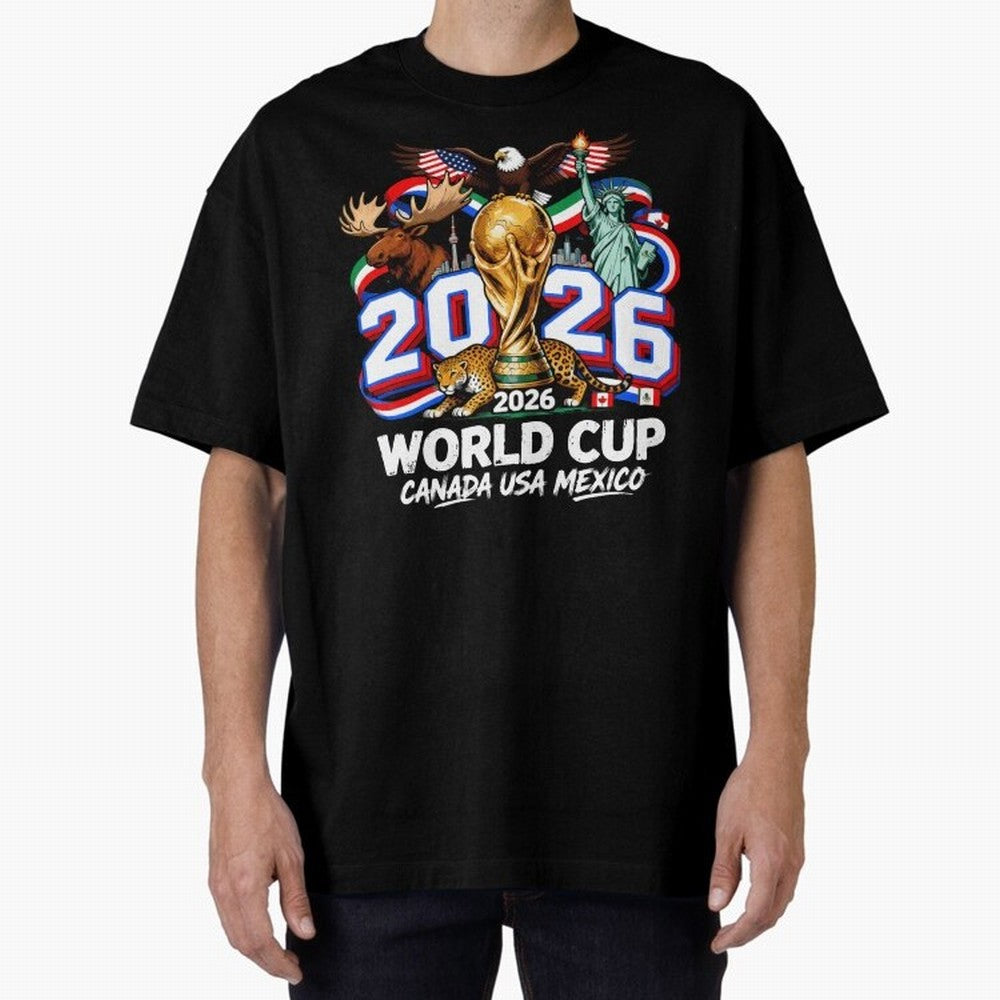 World Cup 2026 Soccer Fan USA Canada Mexico Classic T-Shirt Bring World Football Passion into FIFA World Cup 2026 USA Canada Mexico for Fans of Haaland and England, Bringing Global Supporter Spirit, Legendary Goals, National Colors and Tournament