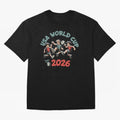 USA World Cup Classic T-Shirt Feel the Trophy Chase of Global Football Passion for FIFA World Cup 2026, Inspired by CR7 and Messi, France, Stadium Chants, National Pride, Trophy Dreams and Unforgettable Football Memories; Made for Die Hard